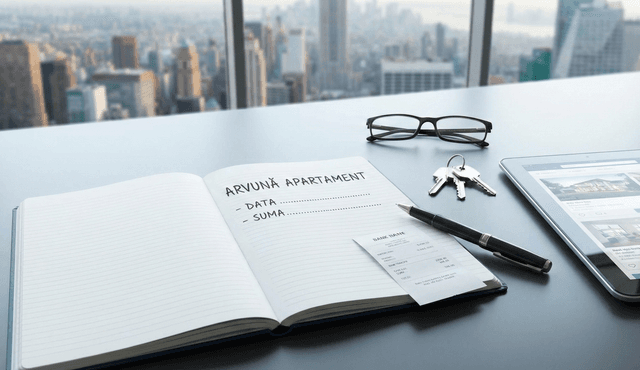 Arvuna pentru apartament