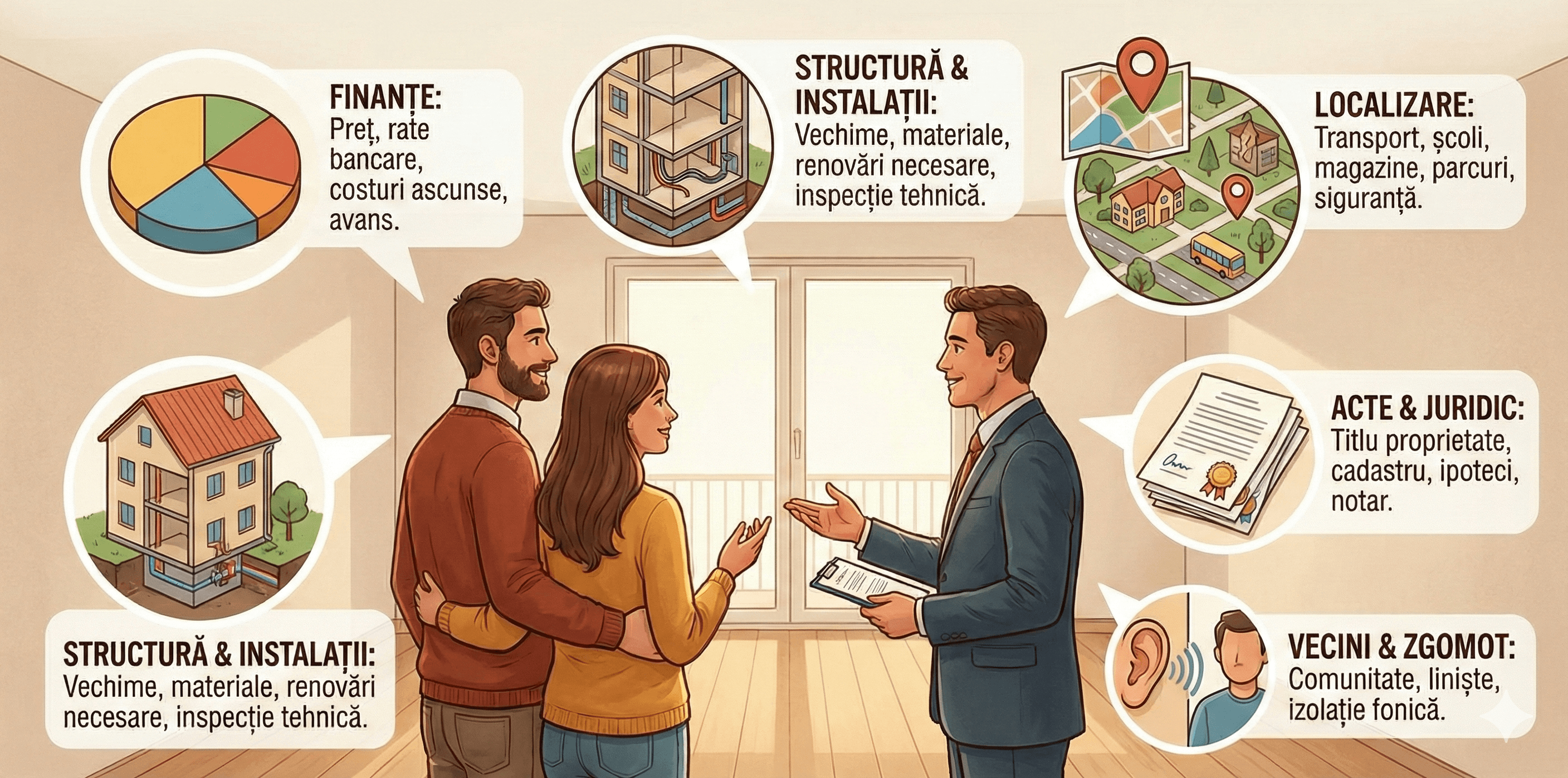 De ce trebuie să ții cont când cumperi un apartament